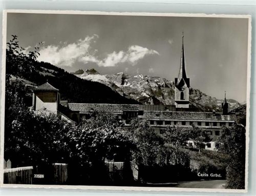 7408 Cazis Foto AK Kirche Foto Gross