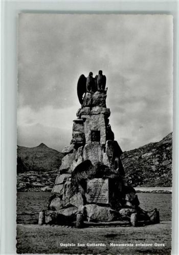 7710 Ospizio Bernina - Monumento aviatore Guex