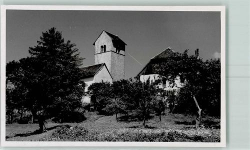 2517 Diesse Foto AK Kirche Ort handschriftlich