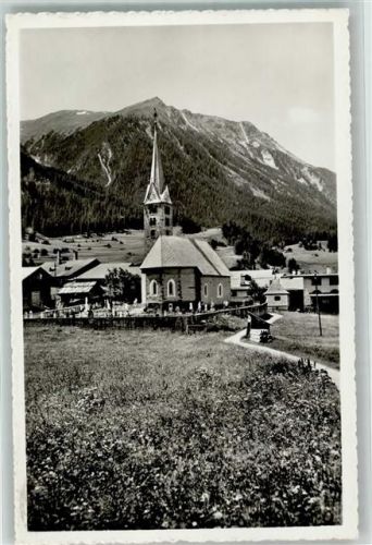 7482 Bergün Bravuogn Gebrauchsspuren Kirche