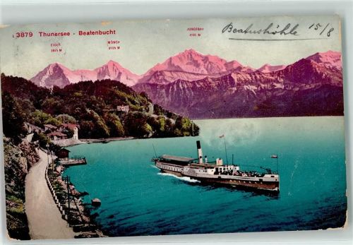 3655 Sigriswil 1911 - Dampfschiff Eiger Mönch und Jungfrau