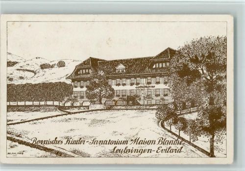 2533 Leubringen Evilard - Bernisches Kinder Sanatorium Maison Blanche