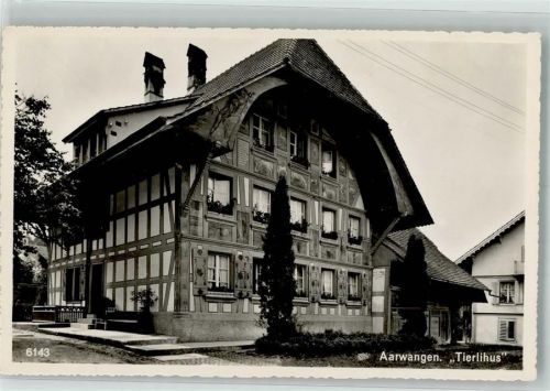 4912 Aarwangen Foto AK Tierlihus