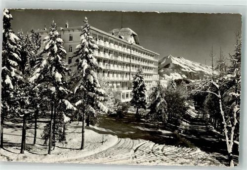 1854 Leysin Foto AK Winter Le Charleston Foto Nicca