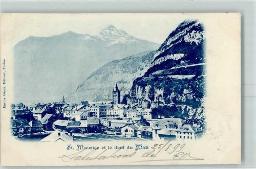 1890 St-Maurice 1899 - Dent du Midi