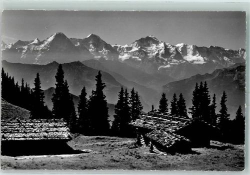 3804 Habkern - Gemmenalp Fiescherhörner Eiger Mönch Jungfrau