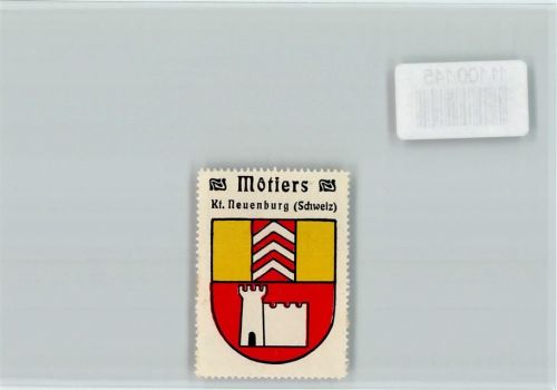 2112 Môtiers NE - Vignette Wappen Kaffee Hag ca 1920-1940