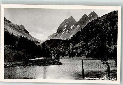 Piz Palpuogna Foto AK Zwillinge See Foto Jehli