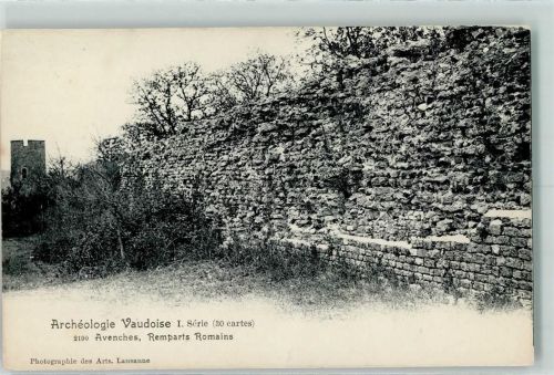 1580 Avenches - Röm Mauer