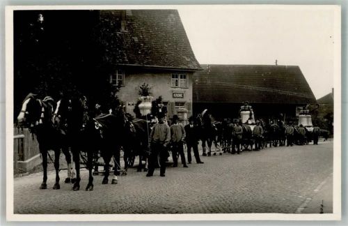 9403 Goldach Foto AK Kirche - Glocken Ort handschriftlich