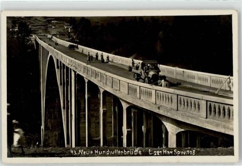 Hundwiler Höhe - Neue Hundwilerbrücke LKW