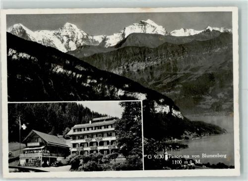 3657 Schwanden (Sigriswil) - Kurhaus Pension Blumberg-Bad
