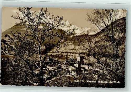 1890 St-Maurice - Dents du Midi