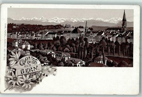3000 Bern Berne Lithographie