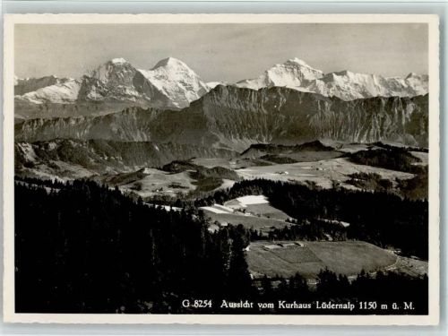 Napf - Ausblick vom Kurhaus Lüdernalp