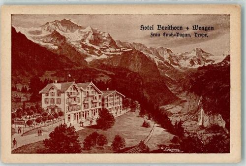 3823 Wengen - Hotel Breithorn Gasthaus