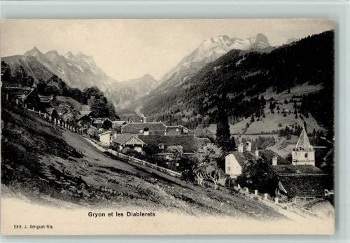 1882 Gryon - Les Diablerets
