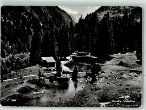 7180 Disentis Mustér Foto AK Fontanivas