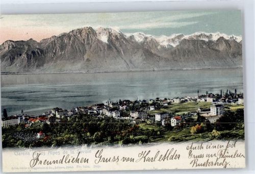 1815 Clarens 1904 - Alpen