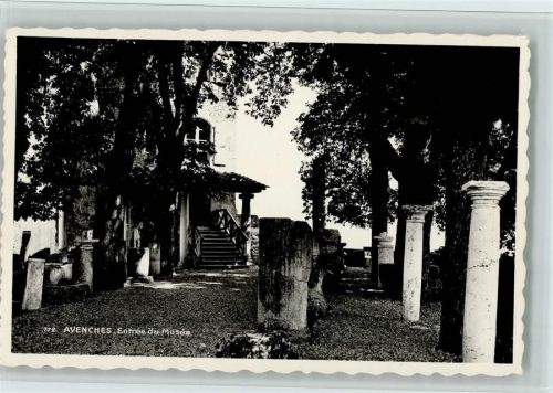 1580 Avenches - Entrée du Musée