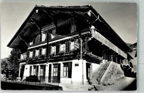 3804 Habkern Foto AK Gasthaus Bären