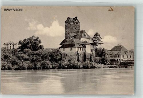 4912 Aarwangen 1912 Foto AK Schloss