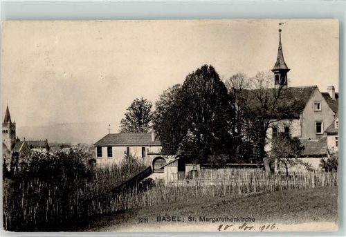 4102 Binningen 1906 - St Margarethenkirche