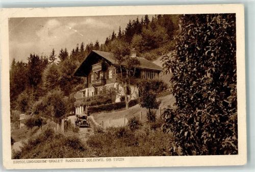 3624 Goldiwil Thun Gebrauchsspuren Erholungsheim Chalet Ramholz