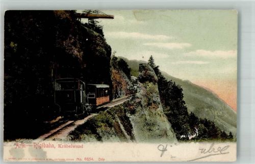 6415 Arth 1905 Gebrauchsspuren Zahnradbahn Rigibahn Kräbelwand Oberflächenschaden