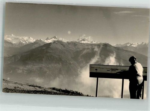 1978 Lens Foto AK Aussichtspunkt Mont Lauchaux