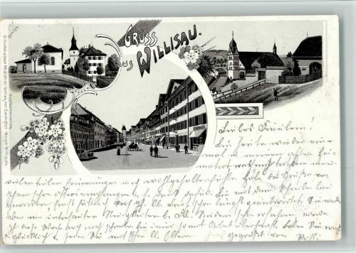 6130 Willisau 1900 BOAKC Lithographie
