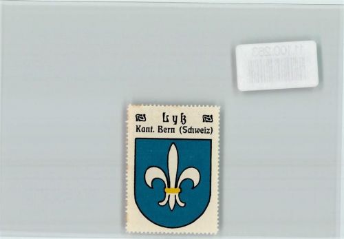 3250 Lyss Hardern - Vignette Wappen Kaffee Hag ca 1920-1940