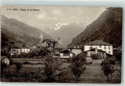 3930 Visp Viège 1911 - Balfrin