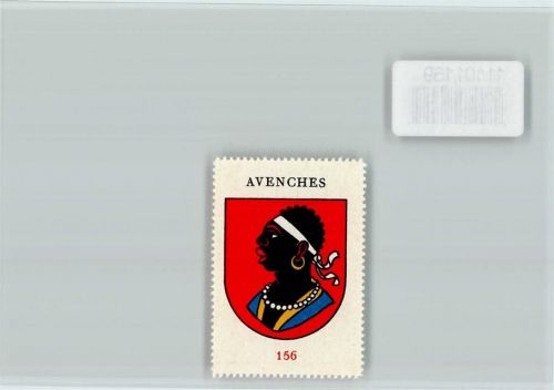 1580 Avenches - Vignette Wappen Kaffee Hag ca 1920-1940 Avenches