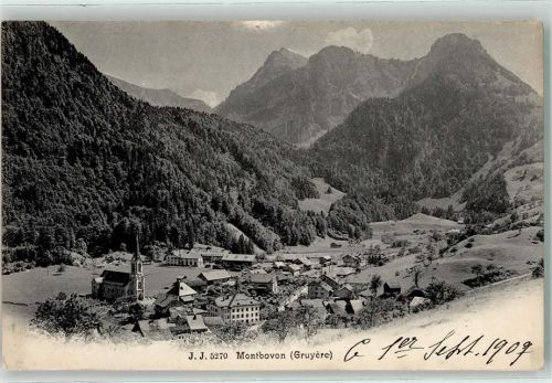 1669 Montbovon Les Cases 1907