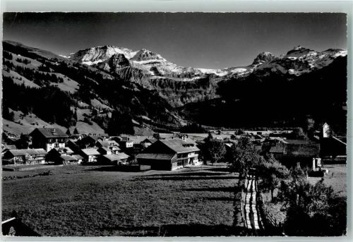 3775 Lenk im Simmental - Wildstrubel Gletscherhorn und Laufbodenhorn