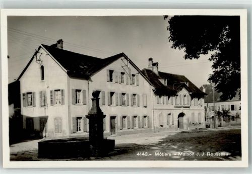 2112 Môtiers NE - Haus vo J.J. Rousseau