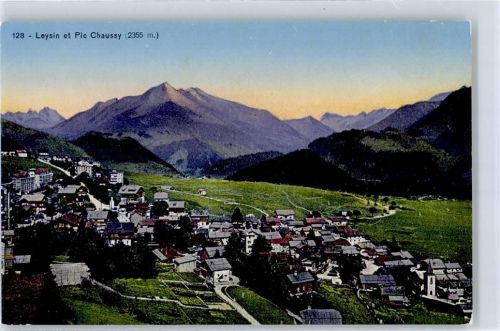 1854 Leysin - Pic Chaussy