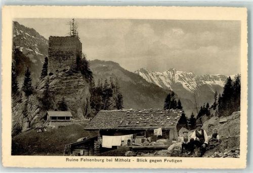 3717 Blausee-Mitholz - Ruine Felsenburg