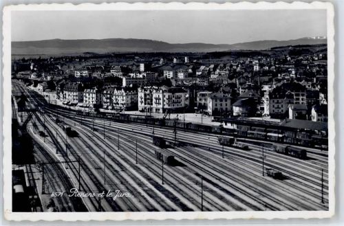 1020 Renens VD - Gesamtansicht, Bahngleise