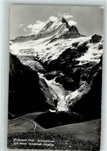 3818 Grindelwald - Oberer Grindelwaldgletscher Schreckhörner