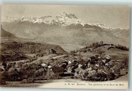 1884 Huémoz - Dent du Midi