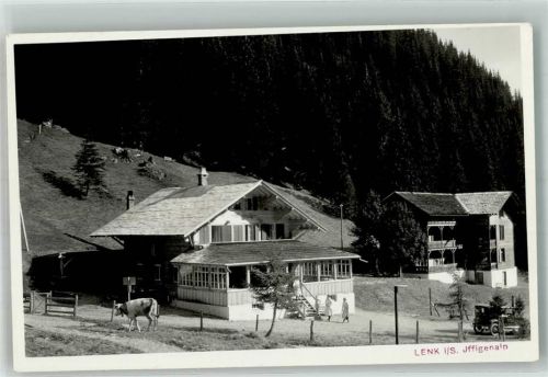 3775 Lenk im Simmental 1933 Foto AK Iffigenalp
