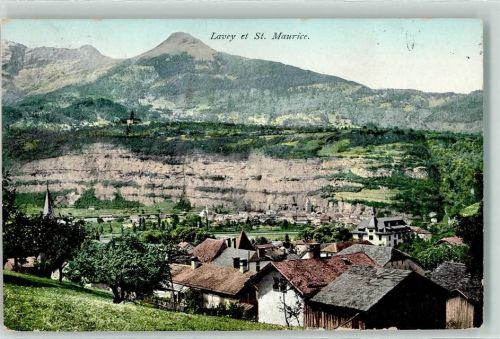 1892 Lavey-les-Bains Gebrauchsspuren