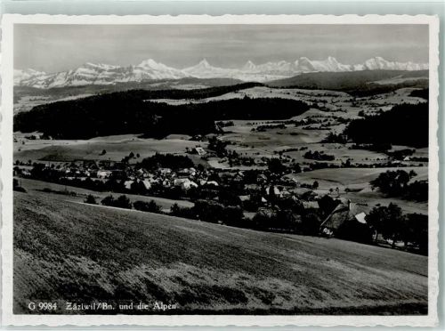 3532 Zäziwil - Zäziwil und die Alpen