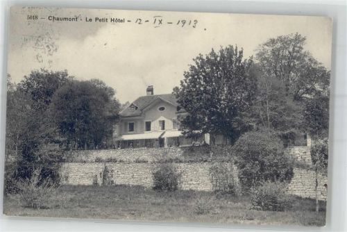 2067 Chaumont 1913 - Hotel le Petit