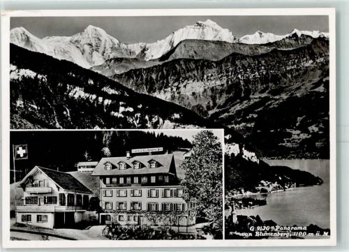 3657 Schwanden (Sigriswil) - Kurhaus Pension Blumenbergbad