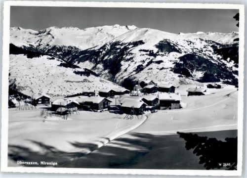 7134 Obersaxen Meierhof - Winter
