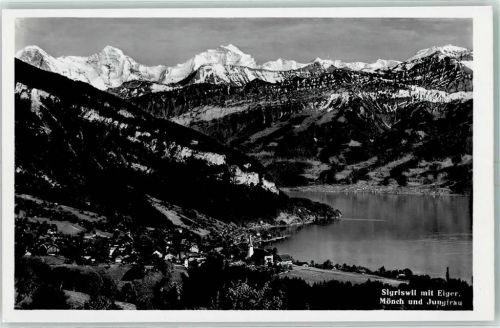 3655 Sigriswil Gebrauchsspuren Eiger Mönch Jungfrau