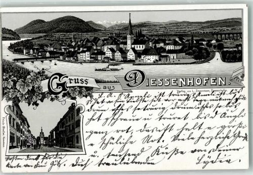 8253 Diessenhofen Lithographie
